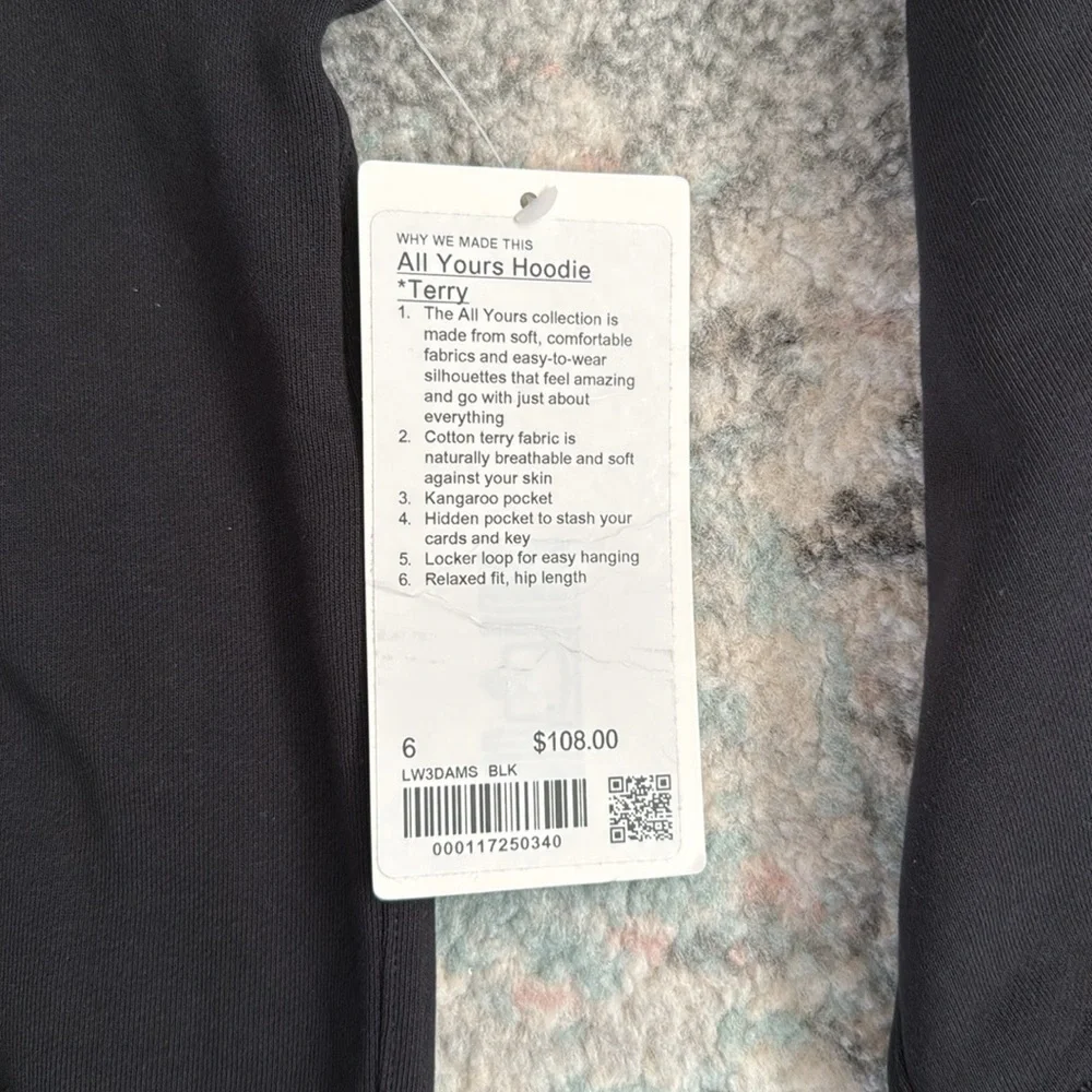 Lululemon All Yours Hoodie *Terry
